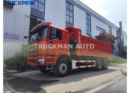 340HP SHACMAN F3000 6x4 10 Wheels Tipper Truck To Algeria