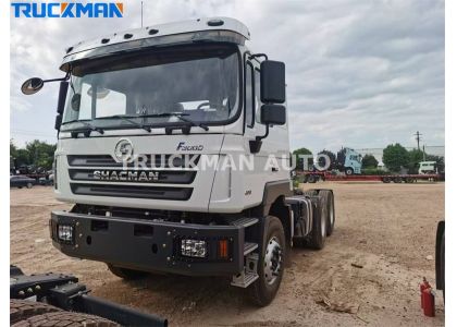 6x4 SHACMAN F3000 400HP Trailer Trucks Get To DRC