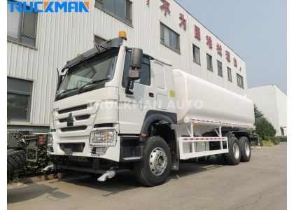 6x4 SINOTRUK HOWO 20000 Liters Water Tanker Truck For Kenya