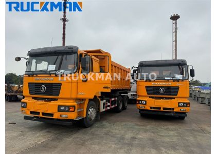 6X4 30 Tons SHACMAN F2000 Tipper Trucks For Guinea