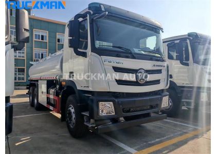6x4 FOTON AUMAN 15000 Liters Fuel Tanker Truck To Nigeria