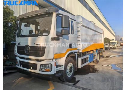 SHACMAN L3000 4X2 240HP Road Sweeper Truck To Ghana