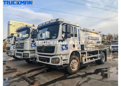 6m3 SHACMAN L3000 4X2 210HP Suction Truck To Angola