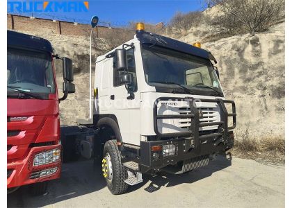 6x4 SINOTRUK HOWO 10 Wheels 430HP Tractor Truck To DRC