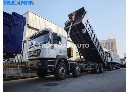 400HP SHACMAN F3000 8X4 Dump Truck To Guinea