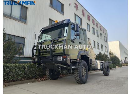 All Wheel Drive SINOTRUK HOWO 4X4 Mini Cargo Truck For Guyana