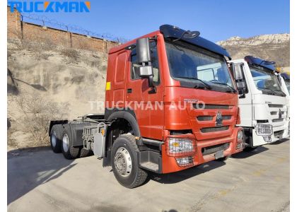 6x4 SINOTRUK HOWO 10 Wheels 400HP Trailer Truck For Benin
