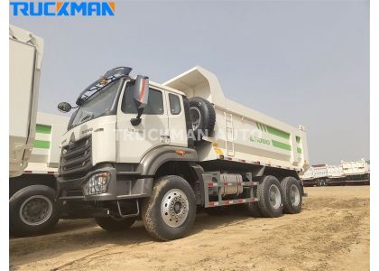SINOTRUCK HOWO NX 430HP 10 Wheels 30 Tons Tipper Truck For Liberia