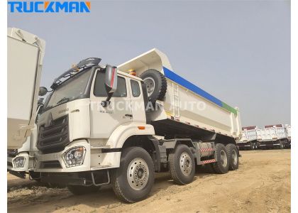 SINOTRUK HOWO NX 430HP 8x4 50 Tons Tipping Truck To Mali