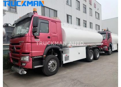 SINOTRUK HOWO 6X4 25000 Liters Fuel Truck For Nigeria