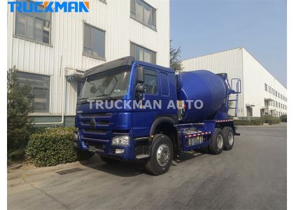 SINOTRUK HOWO 400HP 10 Wheels 10 CBM Concrete Mixer Truck For Ghana