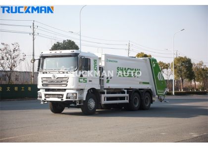 6x4 SHACMAN F3000 20m3 Compactor Garbage Truck For Guinea