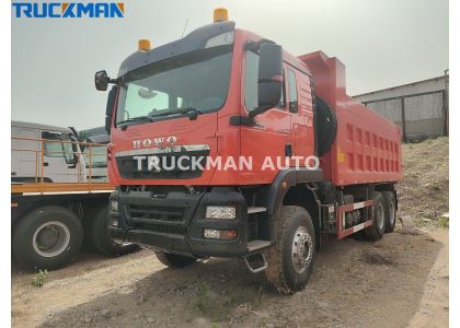 30 Tons SINOTRUK HOWO TX 380HP 6x4 Tipper Truck To Rwanda