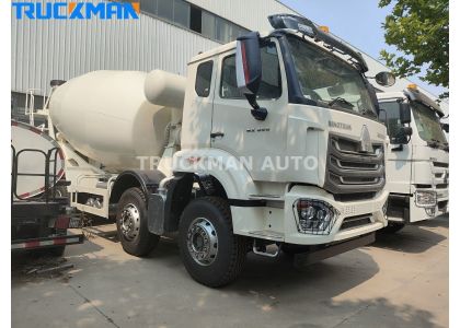 SINOTRUK HOWO NX 380HP 10 Cubic Meters Concrete Mixer Truck For Guyana