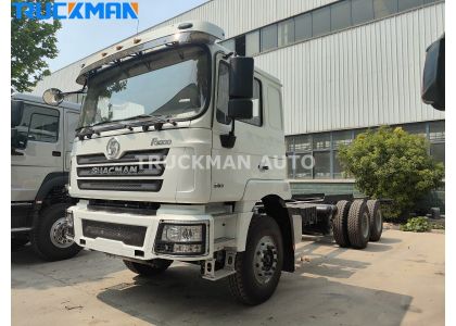 SHACMAN F3000 6x4 10 Wheels 380HP Cargo Truck Chassis To DRC