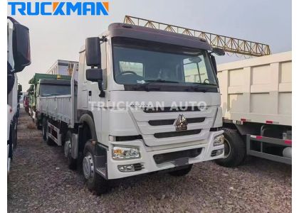 SINOTRUK HOWO 12 Wheels 400HP Cargo Truck To Guinea 