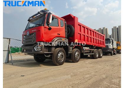 Brand New HOWO NX 12 Wheels Tipping Truck To Ghana