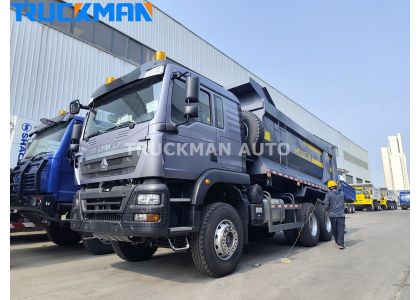 SINOTRUK HOWO TX 371HP Tipping Truck With Fuel Tank Anti-theft For Construction 