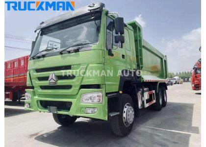 Used SINOTRUK HOWO 10 Wheels 371HP Tipping Truck To Guyana
