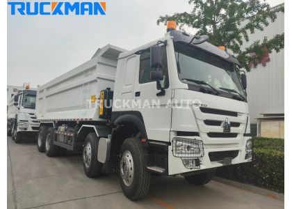 SINOTRUK HOWO 12 Wheels 400HP Dumper Truck To Sudan