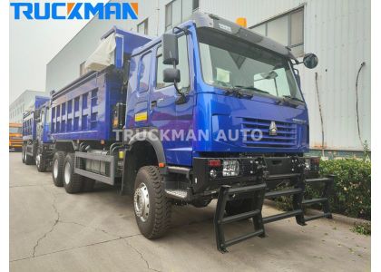 SINOTRUK HOWO 6X6 371HP Tipper Truck To Guyana