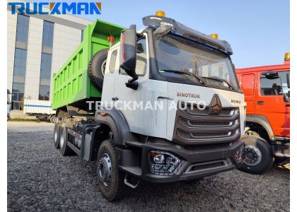 HOWO NX 6X4 10 Wheels 371HP Tipper Truck To Ghana