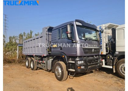 SINOTRUK HOWO TX 371HP 6x4 30 Tons Dump Truck For Tanzania