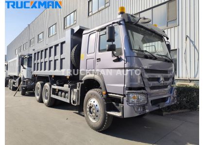 SINOTRUK HOWO 400HP 10 Wheels 20 CBM Tipper Truck For Ghana