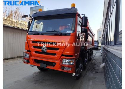  371HP 25CBM SINOTRUK HOWO Dumper Truck For Ghana