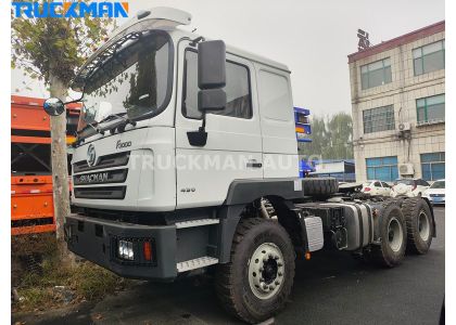 Cost Effective SHACMAN F3000 6X4 50 Tons 430Hp Trailer Truck For Angola