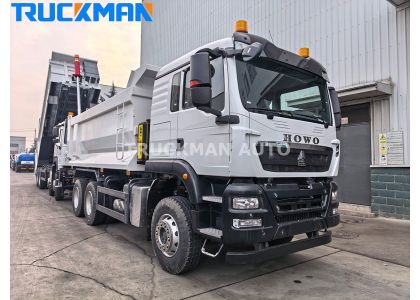 SINOTRUK HOWO TX 6x4 Tipper Truck Dump Truck To DRC