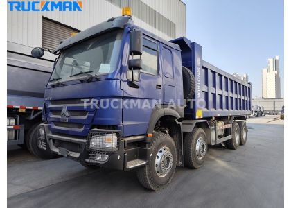 SINOTRUK HOWO 8X4 371HP Tipper Truck For Nigeria