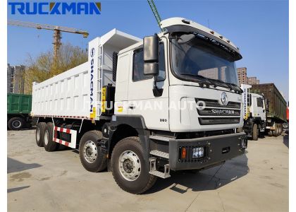 SHACMAN F3000 12 Wheels 8X4 380HP Tipper Truck  To Guyana