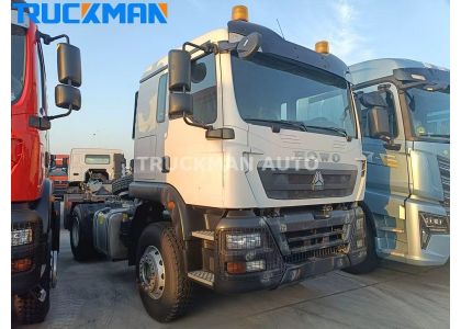 4X2 371HP SINOTRUK HOWO TX Tractor Truck For Morocco