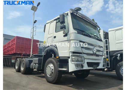 50 Tons SINOTRUK HOWO 6X4 371HP Trailer Head For Burkina Faso