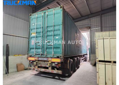 Tires And Truck Parts Were Shipped In Containers To Uganda 