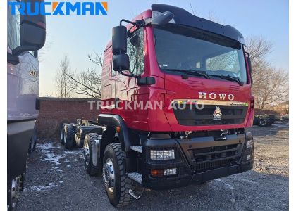 HOWO TX 12 Wheels Truck Chassis With 400HP Engine