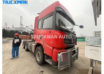 SHACMAN X3000 CUMMINS Engine 6x4 450HP Tractor Truck For Mozambique