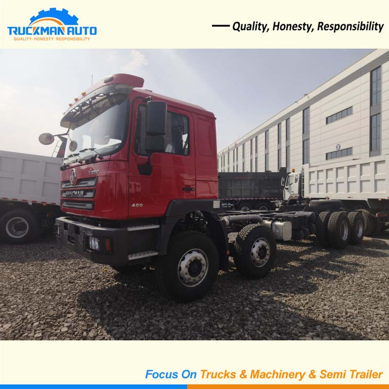 SHACMAN F3000 400HP 50 Tons 12 Wheels Cargo Truck Chassis For Africa
