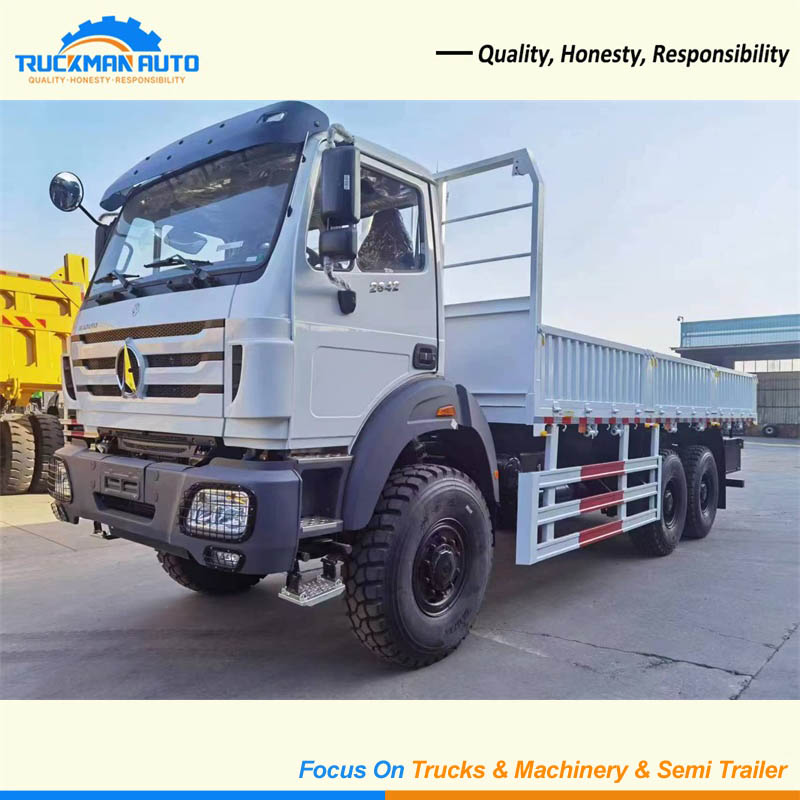 BEIBEN All Wheel Drive 6X6 Cargo Truck With 14.00R20 Tire To Botswana