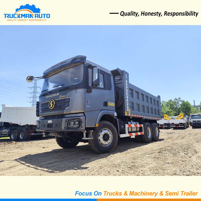 High End SHACMAN X3000 385HP 10 Wheels Mining Dump Truck For Togo