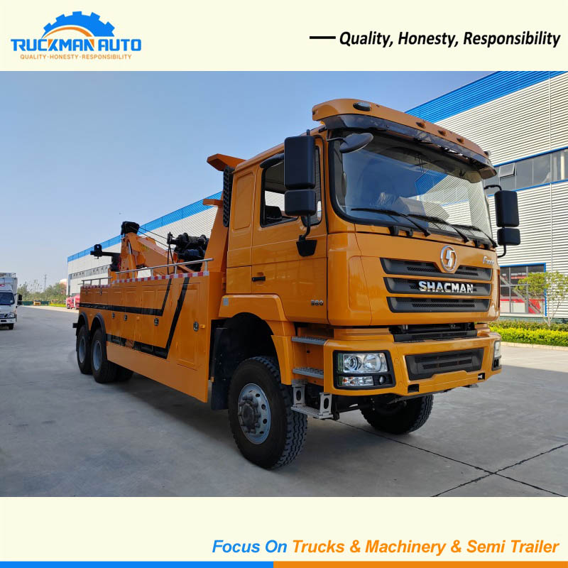 SHACMAN F3000 6X4 20 Tons Wrecker Breakdown Recovery Truck To Guyana