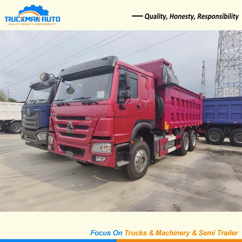 SINOTRUK HOWO 371HP 30 Tons 10 Wheels Tipper Truck For DRC