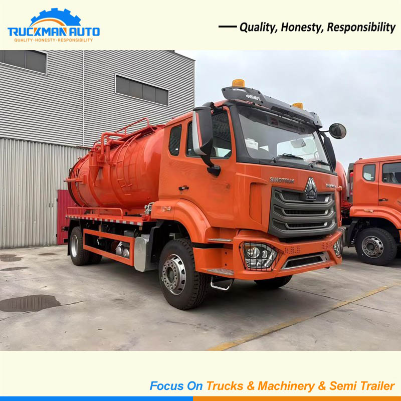 HOWO NX 4X2 340HP Honey Suck Truck To Sierra Leone