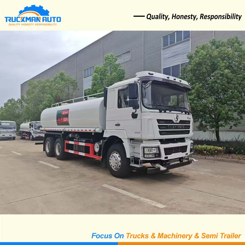 Durable SHACMAN F3000 6X4 Water Sprinkler Truck For Egypt