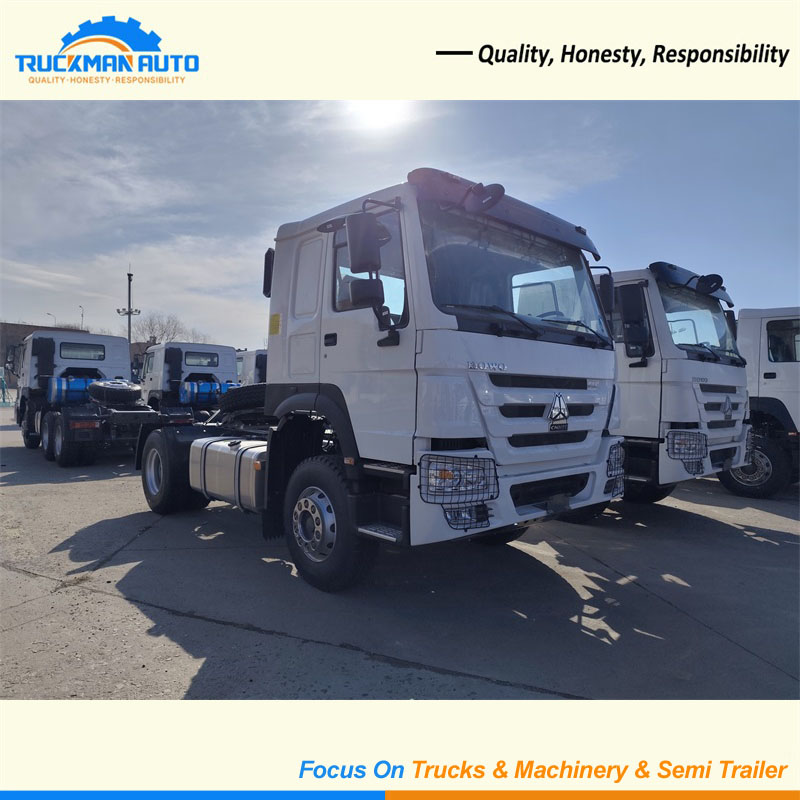 SINOTRUK HOWO 30 Tons 4x2 380HP Tractor Head For Material Transport 